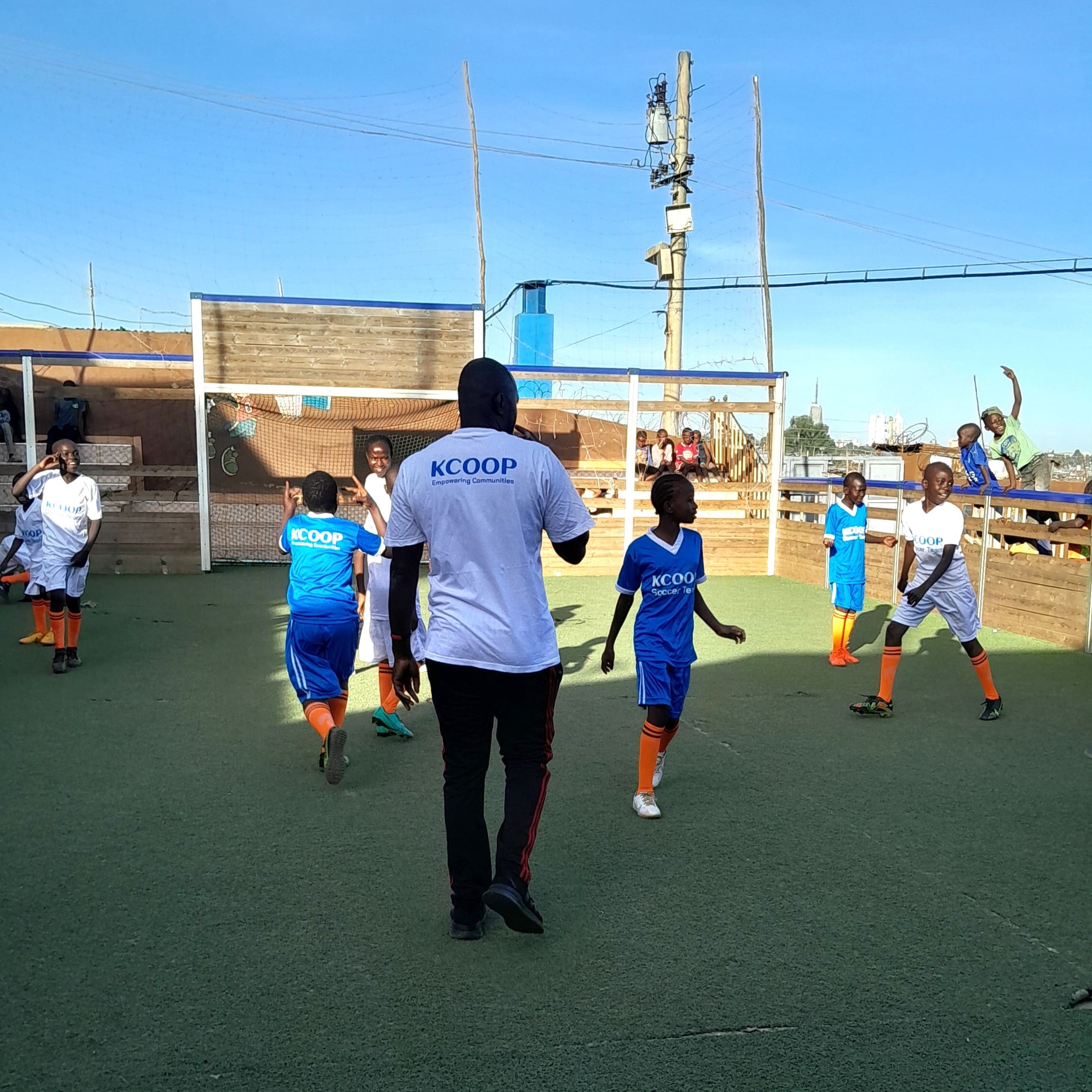 football in Kibera