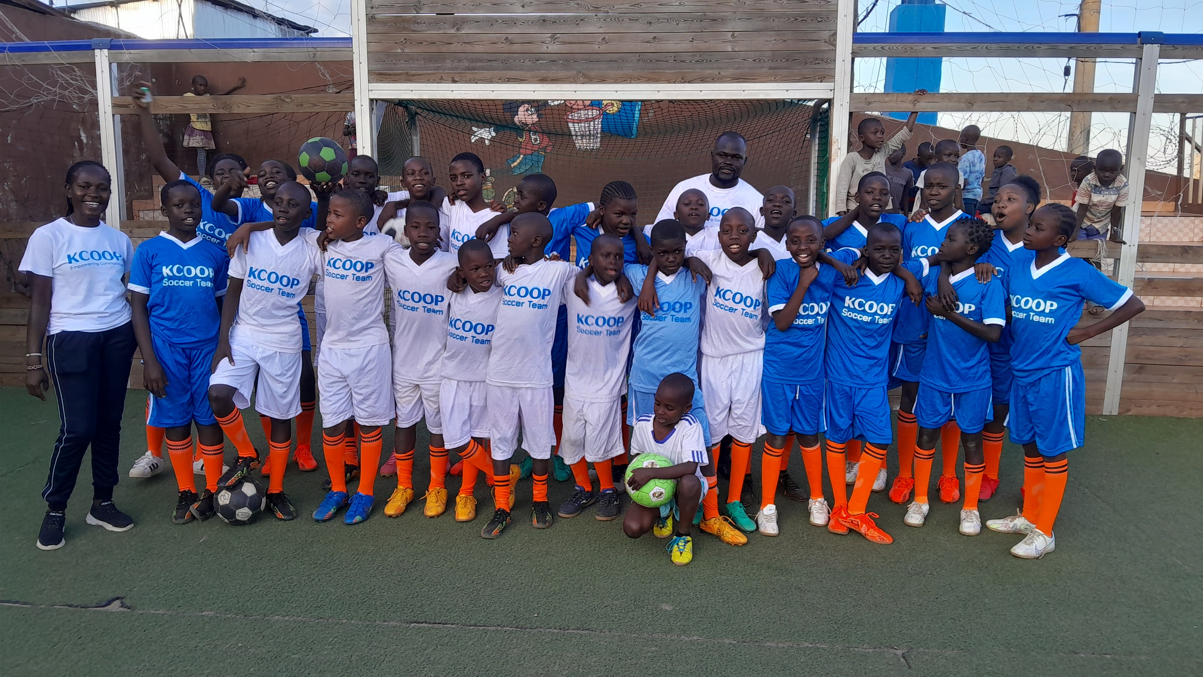 football community Kibera