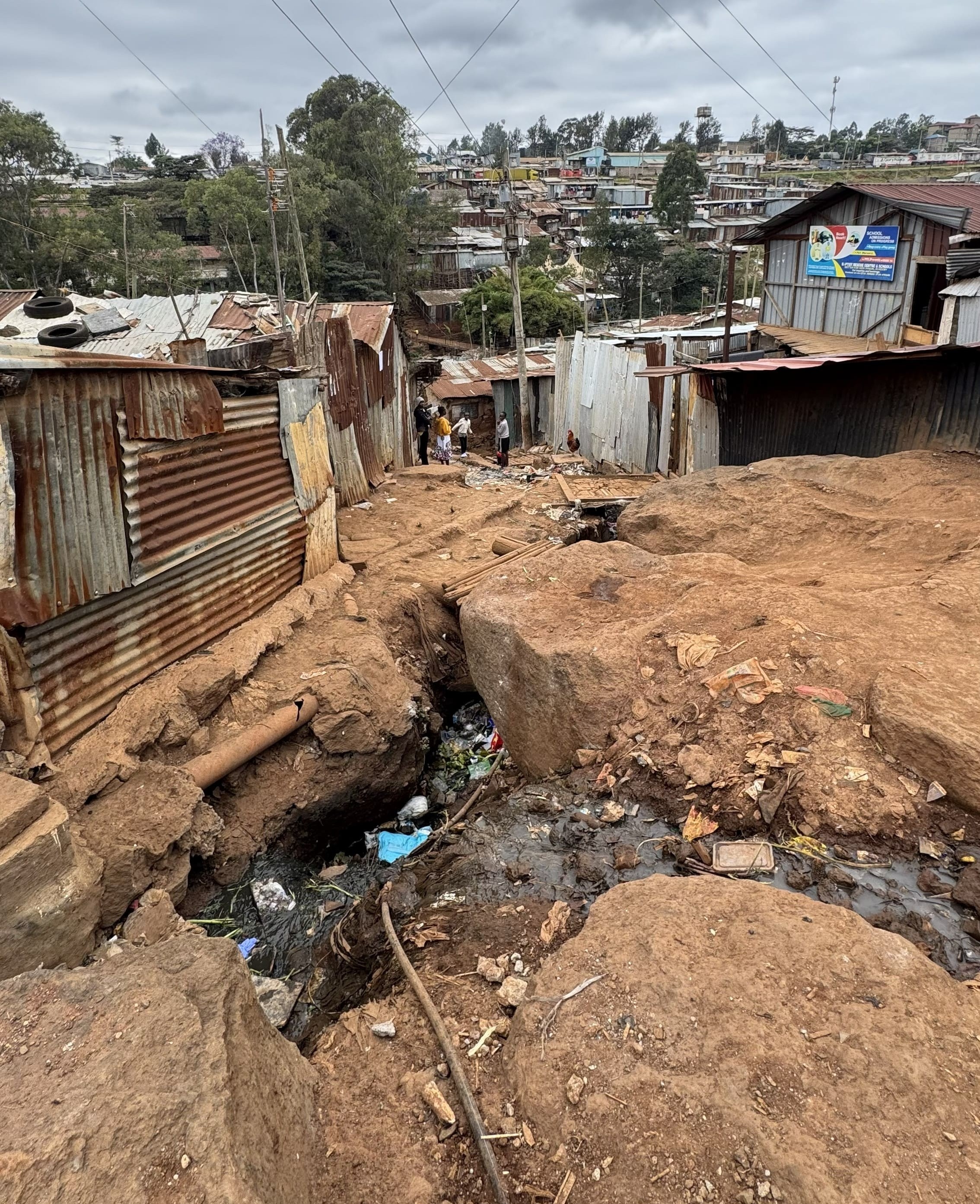 kibera gutter